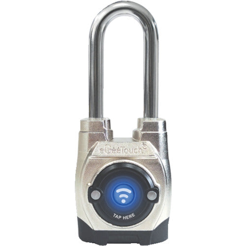 JSB dustproof and waterproof smart padlock eGeeTouch 5th generation IP66 (long shackle) 5-02502-84 Japanese package 5-02502-94 1 piece