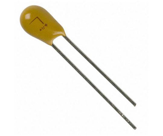 タンタルコンデンサ 25V 10μF ±10％ 1袋（10個入）　TAP106K025CCS 1袋(10個入)