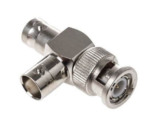 Coaxial conversion adapter T-shaped branch BNC plug - BNC - jack - jack J01004A0616 1 piece
