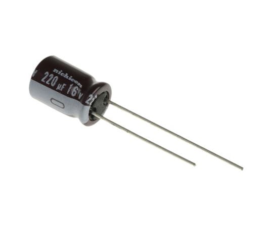 Aluminum electrolytic capacitor 220μF 16V dc 1 bag (5 pieces) UPS1C221MPD 1 bag (5 pieces)