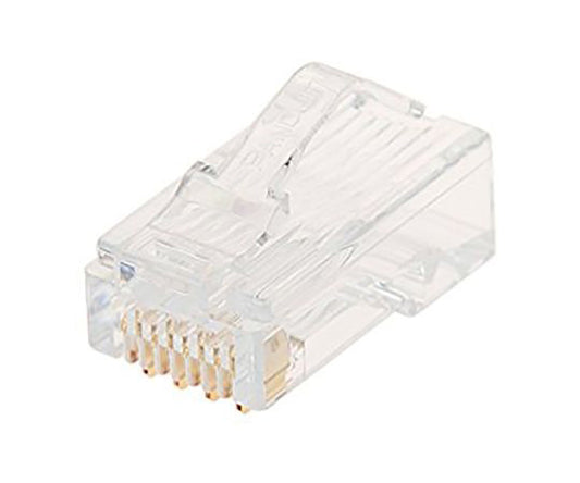 RJ45 モジュラーコネクタ Panduit ストレート ケーブルマウント オス プラグ 1袋（10個入）　MP588-C 1袋(10個入)