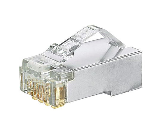 RJ45 モジュラーコネクタ Panduit ストレート ケーブルマウント オス プラグ 1袋（10個入）　MPS588-C 1袋(10個入)