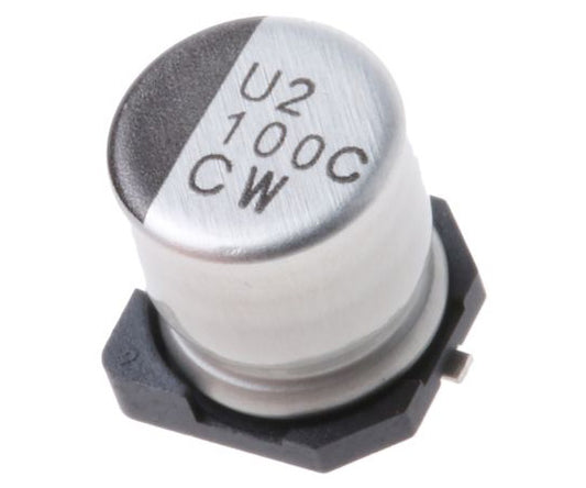 Aluminum electrolytic capacitor 100μF 16V dc 1 bag (10 pieces) UCW1C101MCL1GS 1 bag (10 pieces)