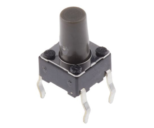 Tact switch, single pole single throw (SPST), through hole, 1 box (20 pieces) SKHHAPA010 1 box (20 pieces)