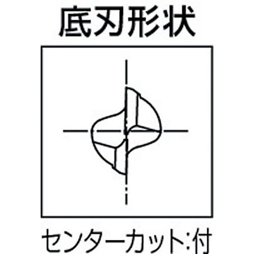 ＯＳＧ　超硬スクエアエンドミル　ＷＸコートガッツミル　２刃スタブ　刃径８ｍｍ　刃長１２ｍｍ　３０１９０８０　WX-G-EDSS-8　1 本