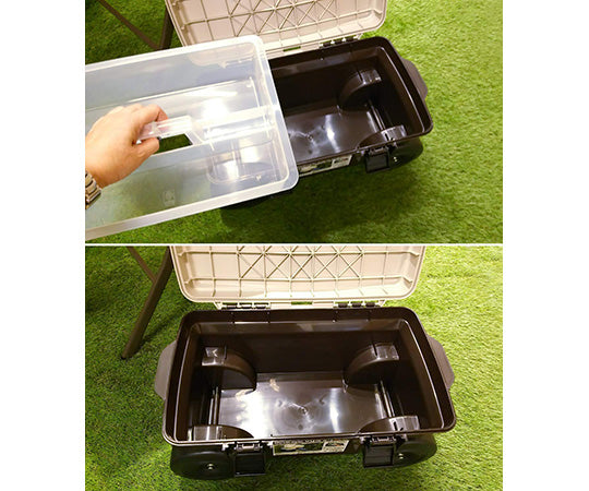 Botanical Style Field Cart (with Tray) 51 x 30.5 x 28.5 cm MA-2221 1 piece