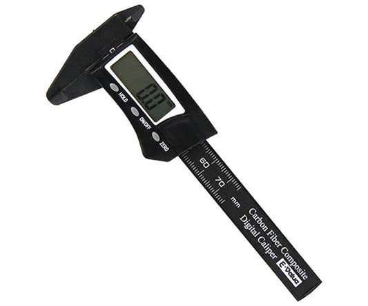 E-Value Digital Caliper Carbon F Mini EDV-75 1pc