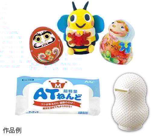 粘土の貯金箱芯材　ATねんどM付　23853 1セット