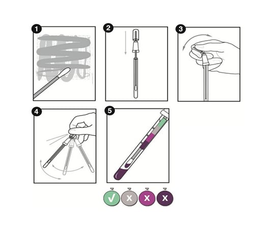 残留タンパク検査試薬 PRO-Clean（プロクリーン）1箱（25本×4袋入）　PRO-100 1箱(25本×4袋入)