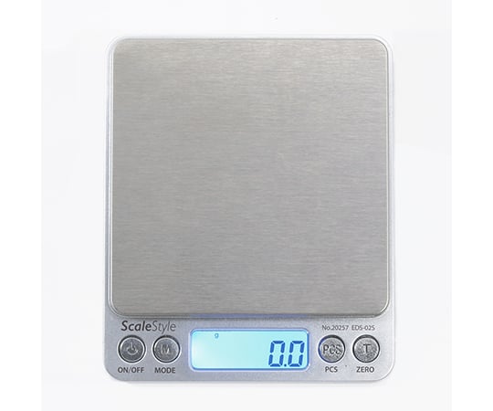 Scale Style Easy Digital Scale Thin Type 2kg EDS-02S 1pc