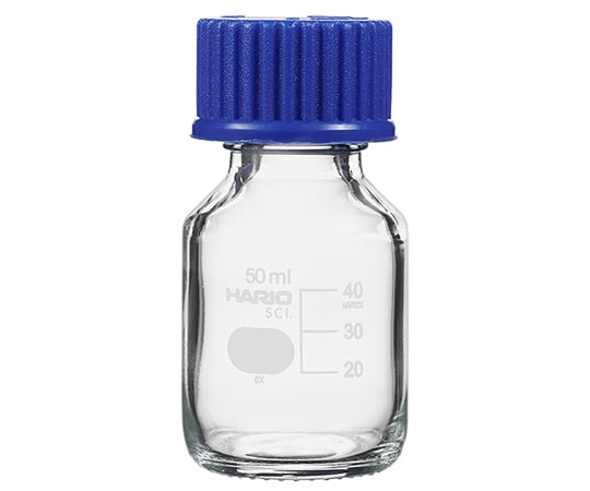 耐熱ねじ口瓶（液切リング付）　GL-32　50mL　NBO-50-SCI 1本