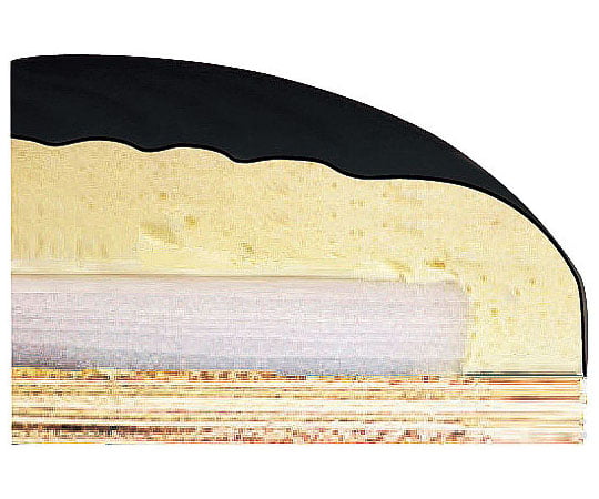 キャスターチェア（背なし）　KY-S300(BK) 1個