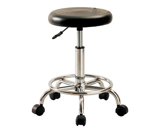 キャスターチェア（背なし）　KY-S300(BK) 1個