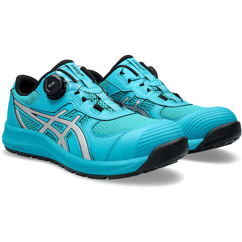 ASICS 【한정 칼라】윈 잡 CP219 BOA 라군×퓨어 실버 30.0 cm 1273A092.300-30.0 1 다리