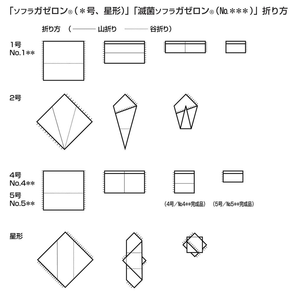 Sterilized Sofragazeron No. 405 20 packs 010764 1 box (5 sheets x 20 packs)