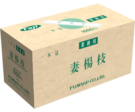 フジ袋入爪楊枝 和文 1箱（1000本入）　768600 1箱(1000本入)