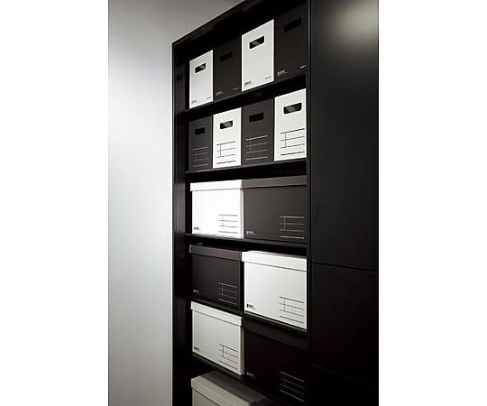 수납 박스<neos> M사이즈 블랙 A4-NEMB-D 1개</neos>