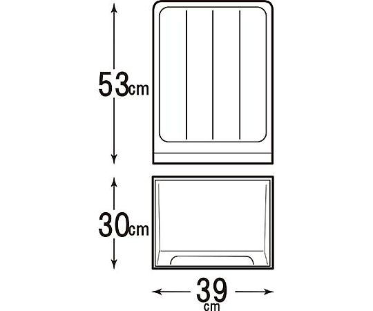 Fits Case (depth 53cm) L-53 4904746298584 1 piece