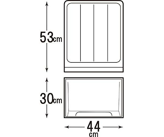 フィッツケース（奥行53cm）ワイドL-53　4904746297983 1個