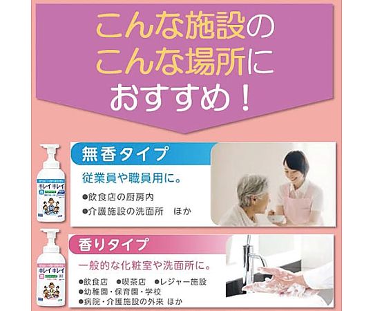 キレイキレイ薬用泡ハンドソープ フルーツM詰替4L　245186 1本