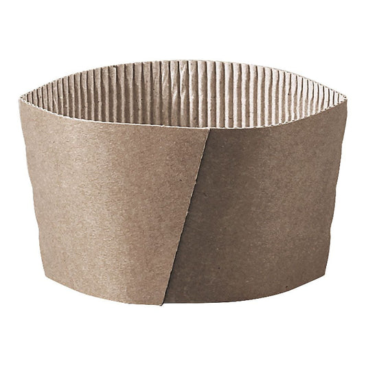 アイス＆スープカップ用スリーブ　100枚入　8オンス用　GUN0701 1セット(100枚入)