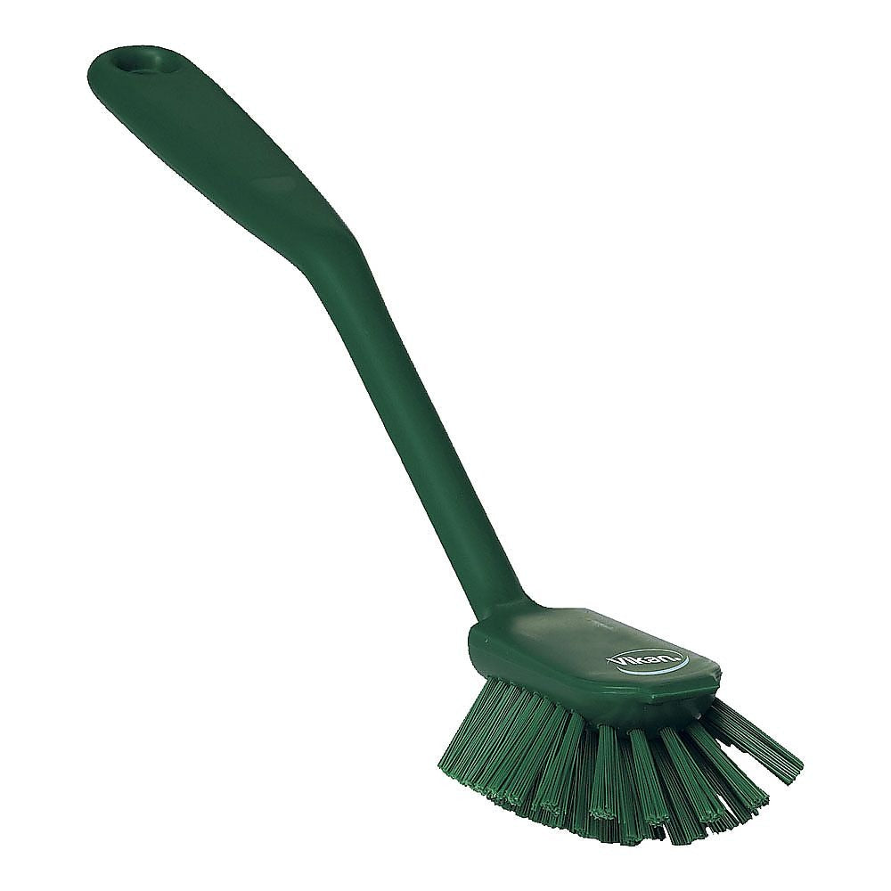 Dish brush, soft type, green, JDV0404, 1 piece