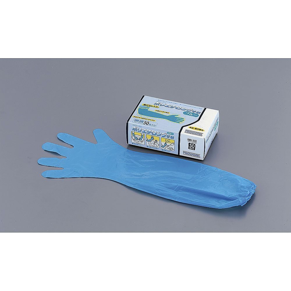 프로워크 폴리에틸렌 장갑 블루 50장입 STBH801 1세트(50장입)