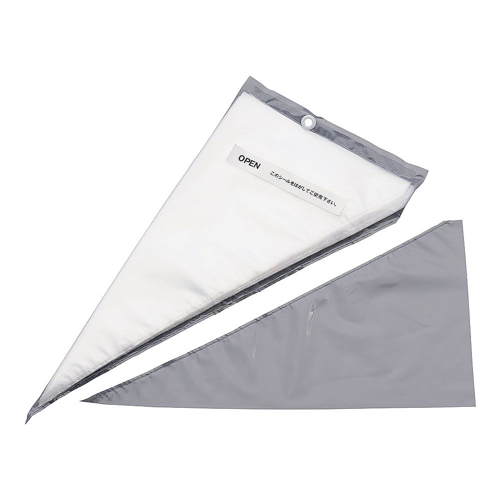 絞り袋　SHIBOLINE　ナチュラル　50枚入　L　WSB7102 1セット(50枚入)