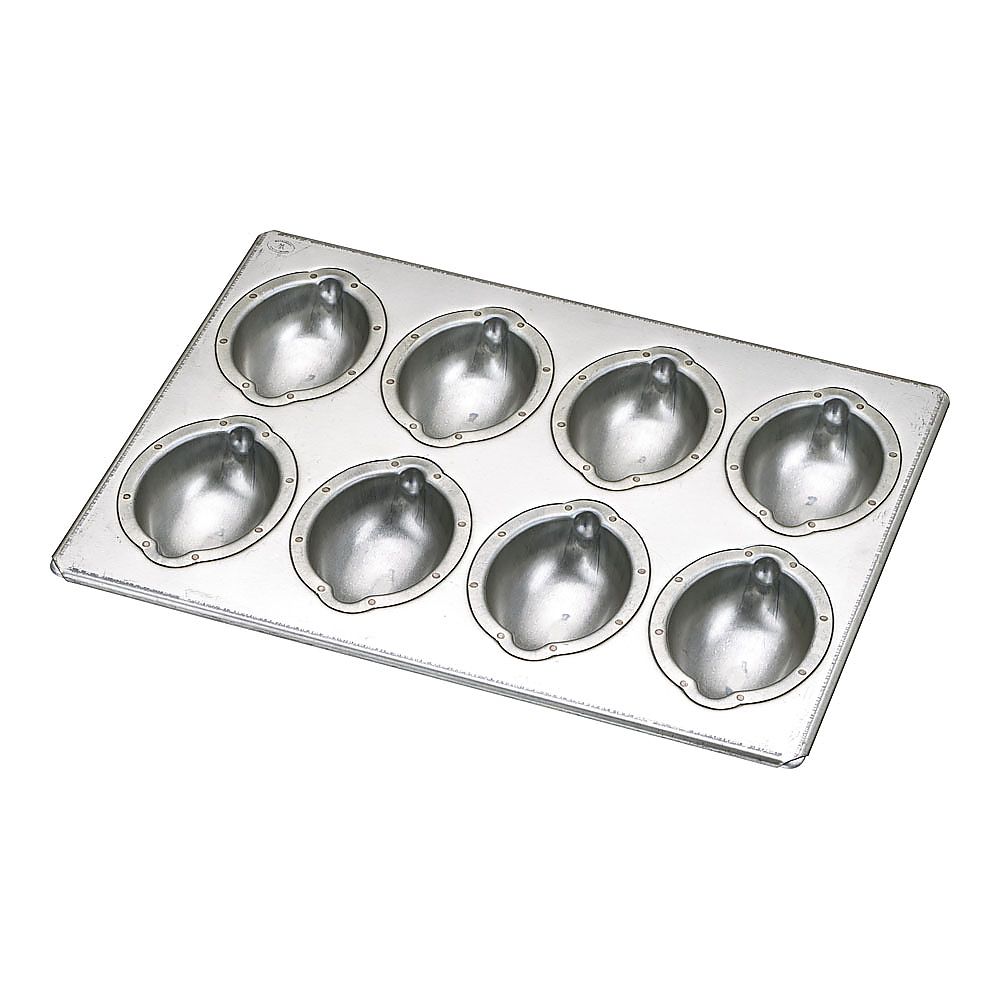 シリコン加工　レモン型天板　8ヶ取　WTVB602 1個