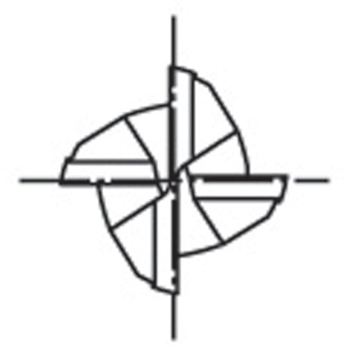 ＯＳＧ　超硬エンドミル　ＷＸ４刃ショート（強力重切削型）　５　３０１６０５０　WX-PHS-5　1 本