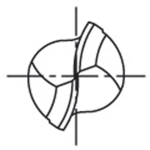 OSG 초경 엔드밀 WXS 2날 볼 R12.5 3041650 WXS-EBD-R12.5 1개