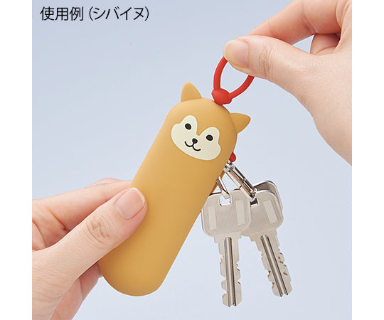 SMART　FIT　PuniLabo　スリムキーケース　シバイヌ　A7785-2 1個