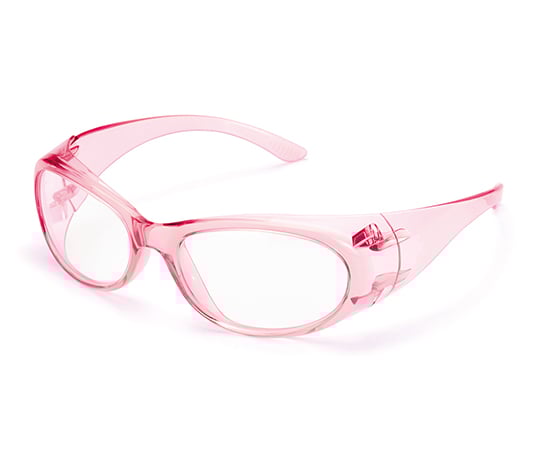 JIS safety glasses 2-lens type pink YS-210 JIS LPIN 1 piece