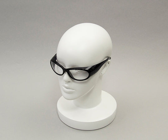 JIS Safety Glasses 2 Eyes Black YS-210 JIS CBLK 1 Piece