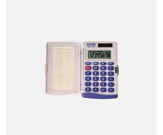 ハンディ電卓　HC131 1個