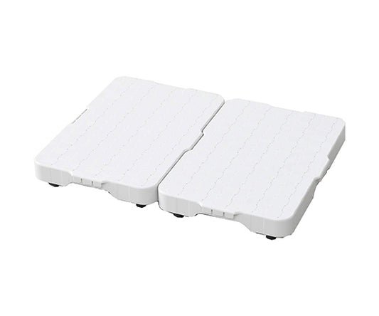 Smart Floor Connectable Platform Cart Set of 2 NST-50(WH)2 1 set