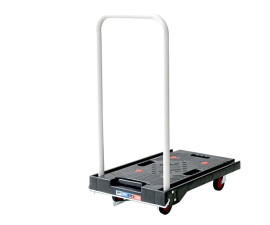 Folding dolly with brakes, lightweight, silent casters (load capacity 100kg) YSF-6040B(BK) 1 unit