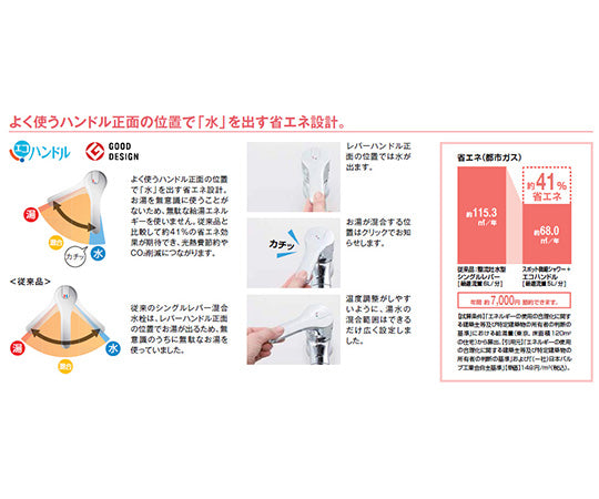 壁付シングルレバー混合栓　RSF-862Y 1個