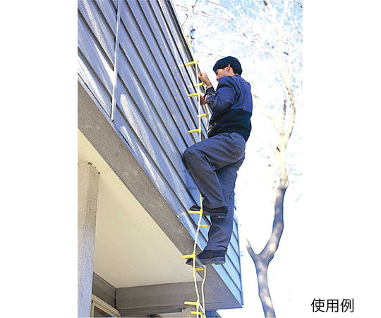 알루미늄 밧줄 사다리 작은 열쇠 포함 5m 12042 1개