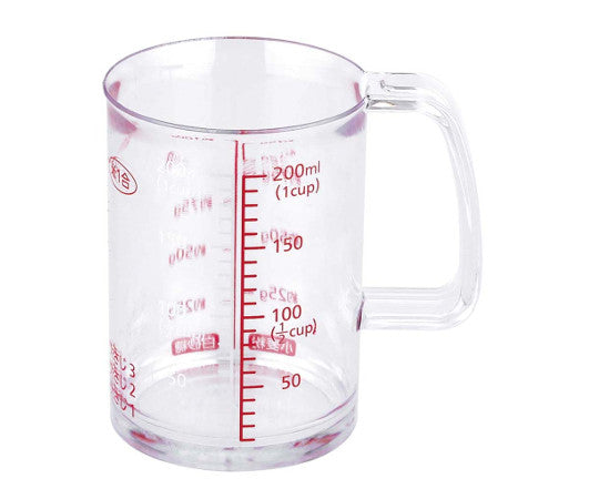 どこでも注げる耐熱計量カップ　200mL　DH7120　4231200 1個