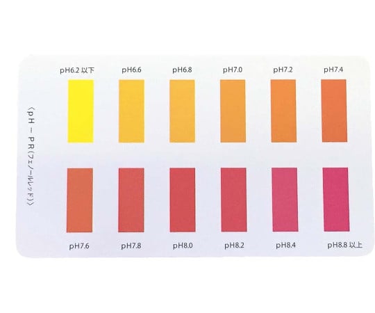 Color comparison paper for phenol red color chart 7515700 1 piece