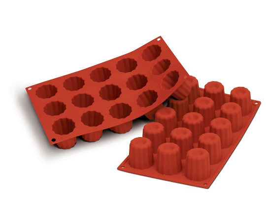 Silikomart Silicone Flex Medium Canelé (15 pieces) SF059 0558400 1 piece