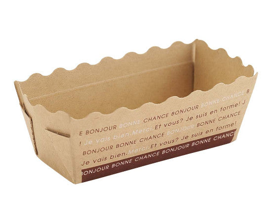 Kraft Mini Pound Tray (Nature) BT31N (50 pieces) 4587820 1 set (50 pieces)