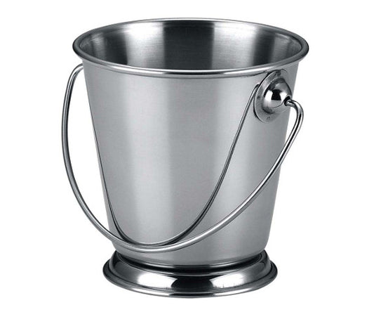 KM Mini Stainless Steel Bucket 12cmKT121012 (with handle) 8491250 1 piece