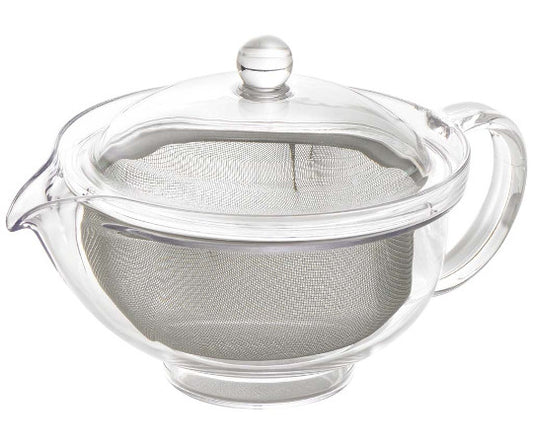 Clear Teapot 280mL Stainless Steel Mesh TW-3721 4925500 1pc