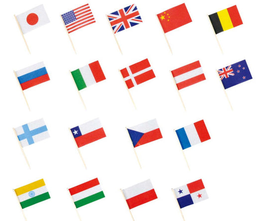 런치기(200개입) 만국기 양지 1919410 1세트(200개입)