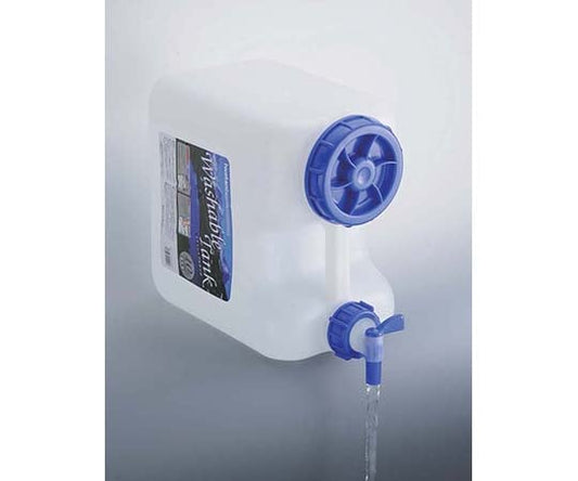 ウォッシャブルタンク ナチュラルAタイプ 20L レバー式コック付 WASH-N20LA　0696300 1個