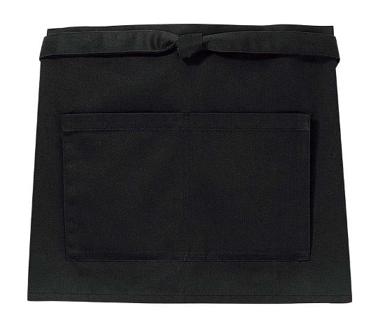 前掛け　KE0090-7　黒　フリー　3352251 1個