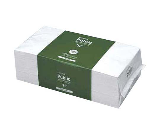 Nepia Public Economy Hand Towel (200 pieces) 5685800 1 set (200 pieces)