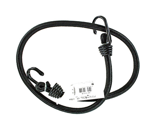 バンジー丸ゴム　黒　10mm×70cm　HR-1615 1本